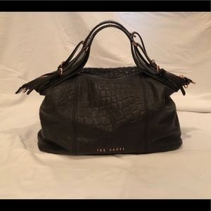 Ted Baker Calum Embossed Exotic Ted Tote Bag